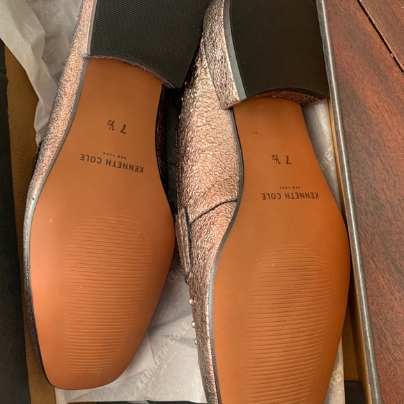 NEW Kenneth Cole Bowan Convertible Metallic Loafer - Picture 7 of 7